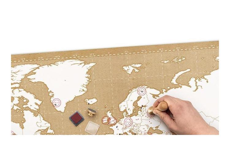 Scratch Map Stamp