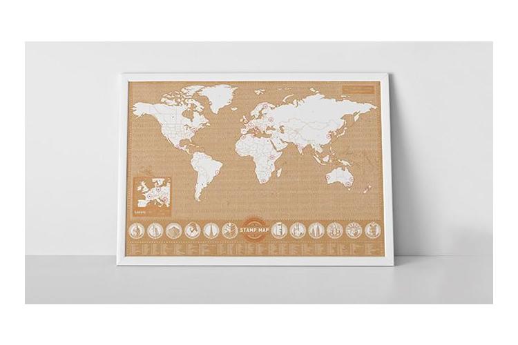 Scratch Map Stamp